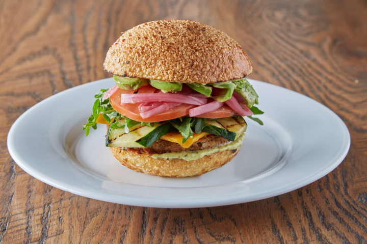 Vegetarian Burger (v)