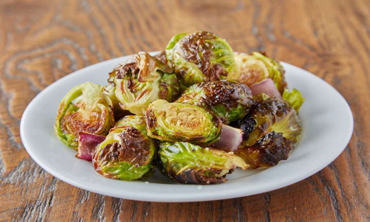 Roasted Brussels Sprouts (gf) (ve)