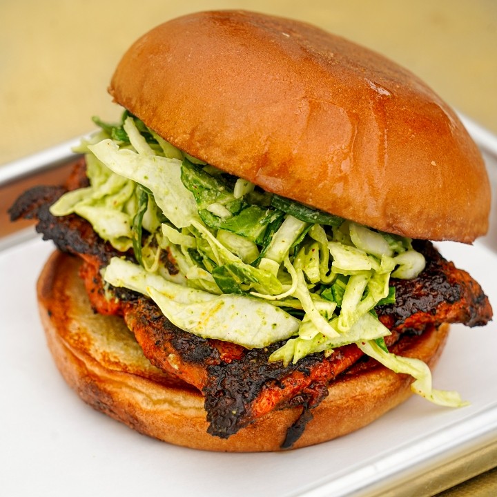 Achiote Grilled Chicken Sandwich