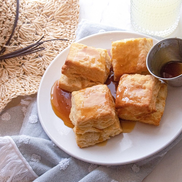 Honey Butter Mini Biscuits