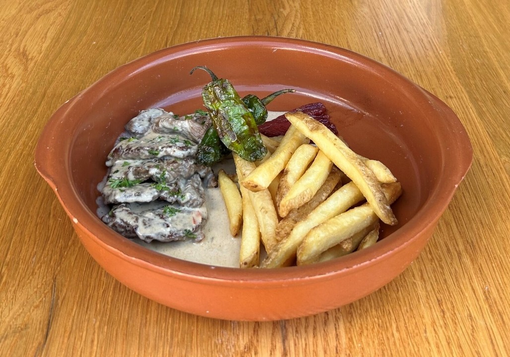 Bistro Steak Solomillo with Blue Cheese Sauce