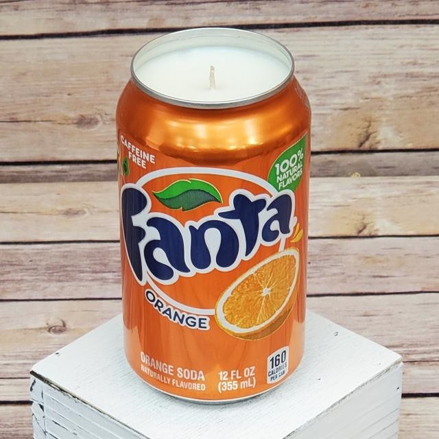 Orange Fanta Can