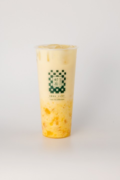 Mango Milk Tea 芒果鲜牛乳茶