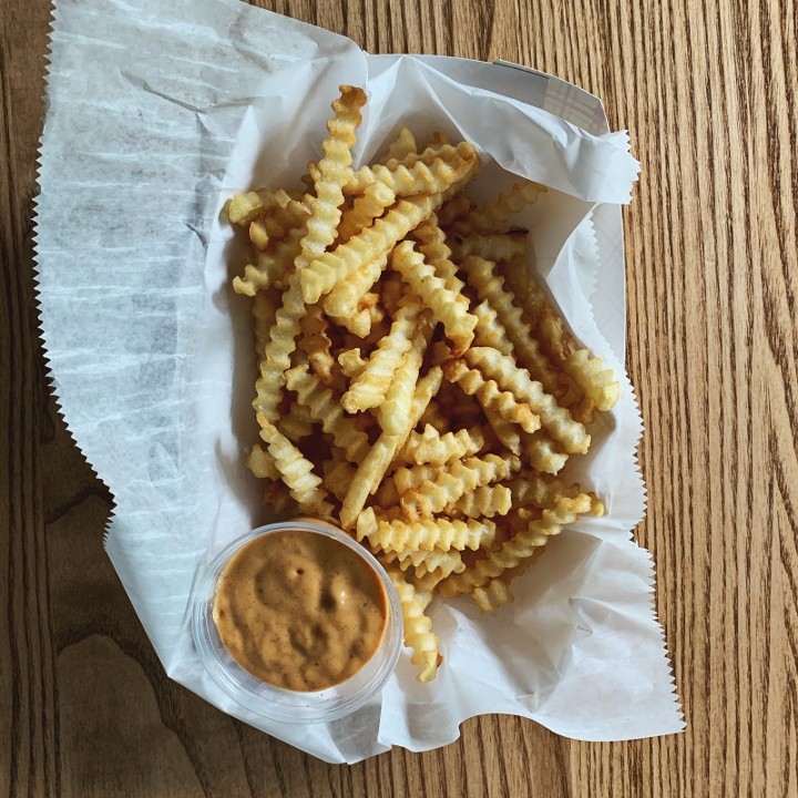 Crinkle Fries Basket