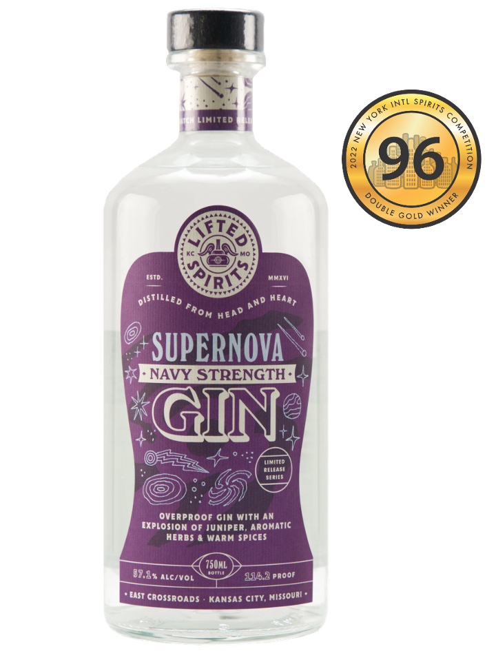 Supernova Navy Strength Gin 750mL