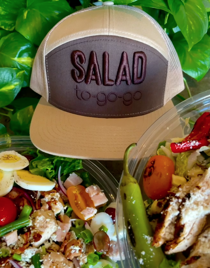 SALAD TO-GO-GO EMBROIDERED HAT