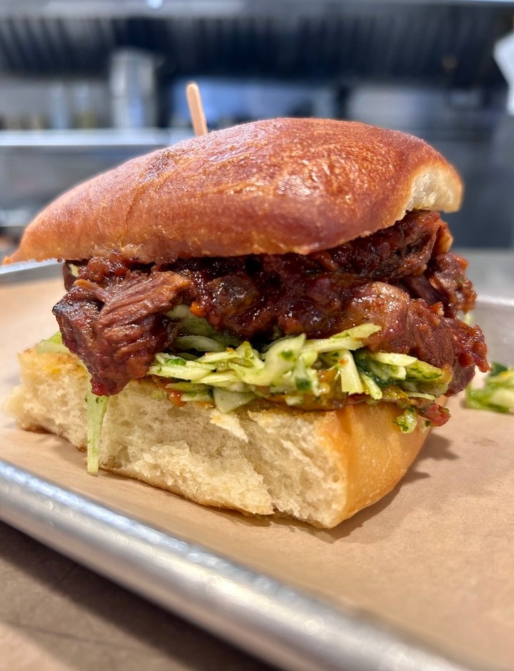 Short Rib Sandwich & French Fries