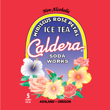 Caldera Hibiscus Rose Petal Iced Tea - No Sugar