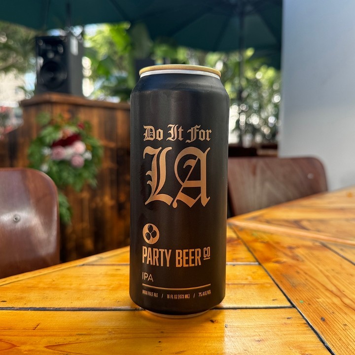 Party Beer LAFC IPA, 16 oz Beer Can (% ABV)