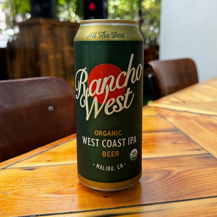 Rancho West West Coast IPA, 16oz Beer Can (6.5% ABV)