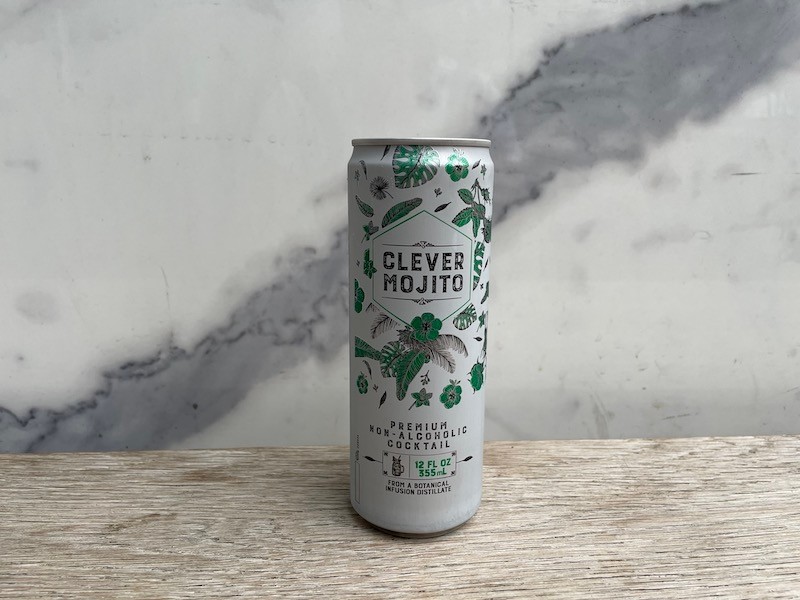Clever Mojito Mocktail, 12 oz NA Can