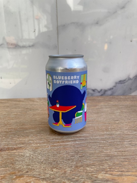Prairie Blueberry Boyfriend Sour Ale, 12 oz Beer Can (5.4% ABV)