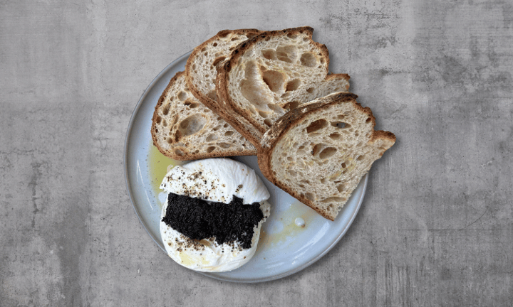 BURRATA & BLACK TRUFFLE