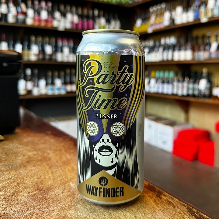 Wayfinder Party Time, 16 oz Beer Can (5.3% ABV)