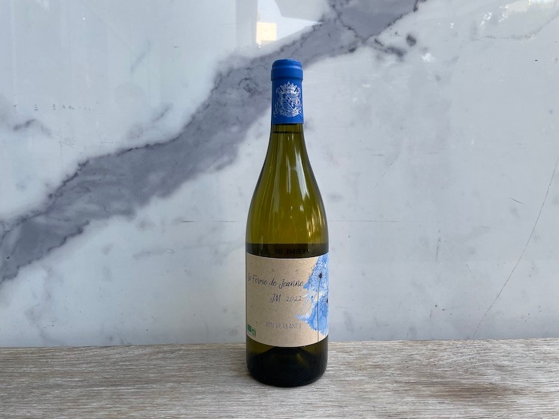 La Ferme De Jeanne Vin de France Blanc JM 2020, 750 mL White Wine Bottle (11.2% ABV)