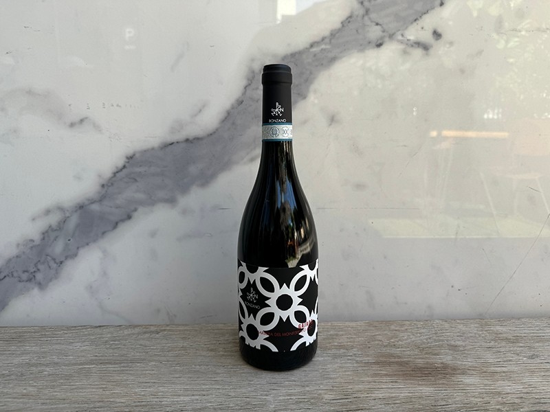 Bonzano Barbera del Monferrato 2022, 750 mL Red Wine Bottle (14.5% ABV)