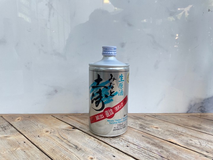 Naba Shoten Minato "Harbor" Yamahai Nama Genshu, 720 mL Bottle Sake (20% ABV)