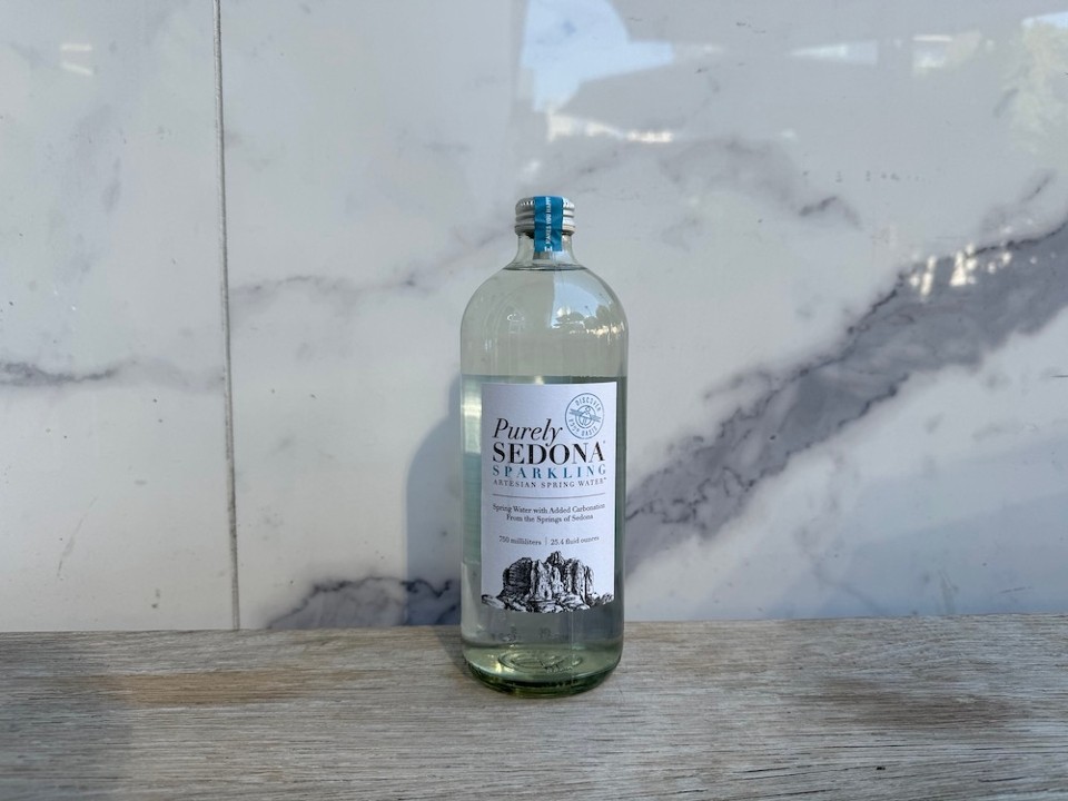 Purely Sedona 750 mL Sparkling Water Bottle