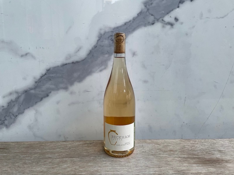 Beckham Estate Vineyard 2022 Olivia's Rose, 750 mL Rose Wine Bottle (13.5% ABV)