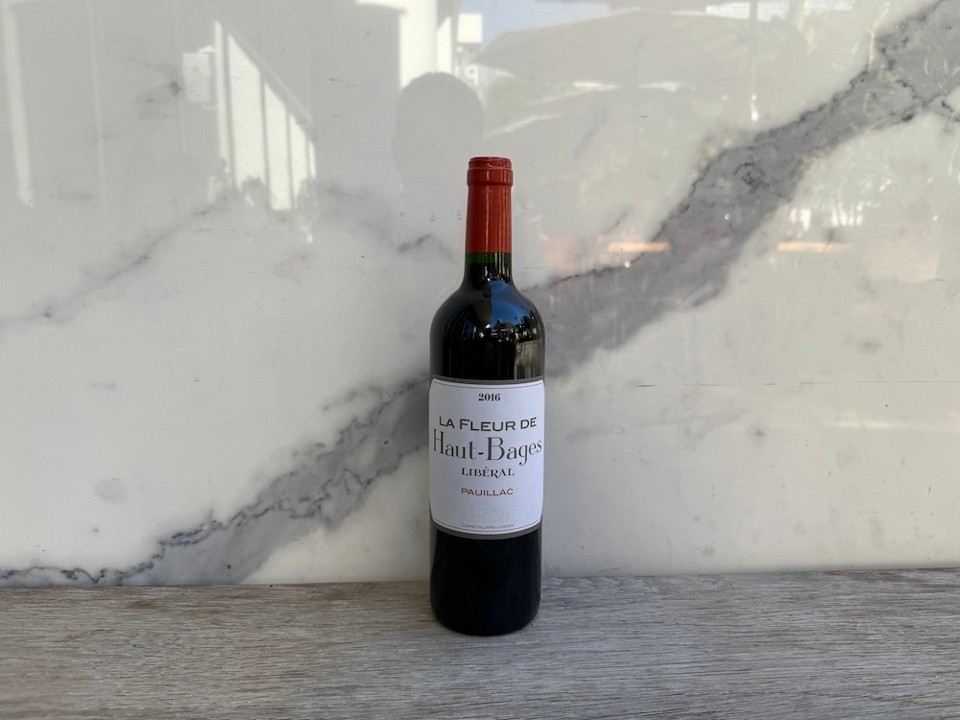 La Fleur Haut Bages Liberal Pauillac 2016, 750 mL Red Wine Bottle (13.5%ABV)