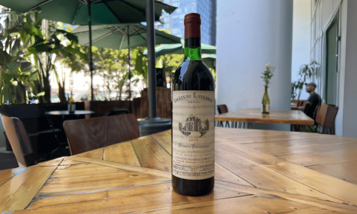 1976 Chateau Lanessan Haut-Medoc, 750 mL Red Wine bottle (12.5-14%)