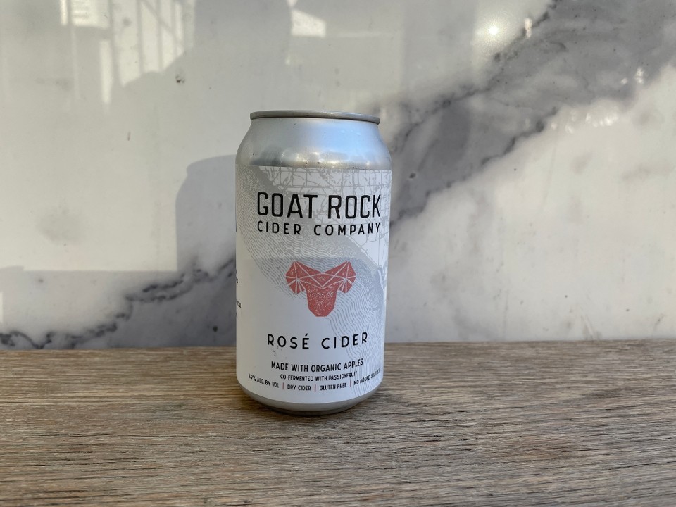 Goat Rock Rose Cider, 12oz Can Cider (6.9% ABV)