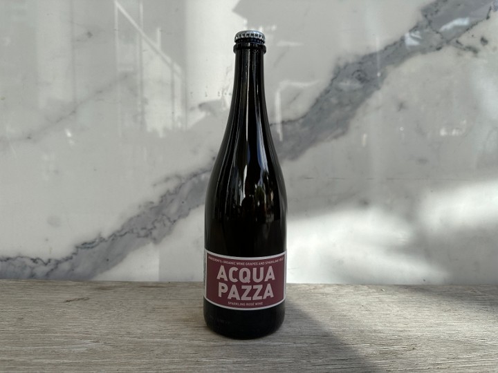 Field Recordings Acqua Pazza Sparkling Rose NV, 750 mL Sparkling Wine Bottle (10.5% ABV)