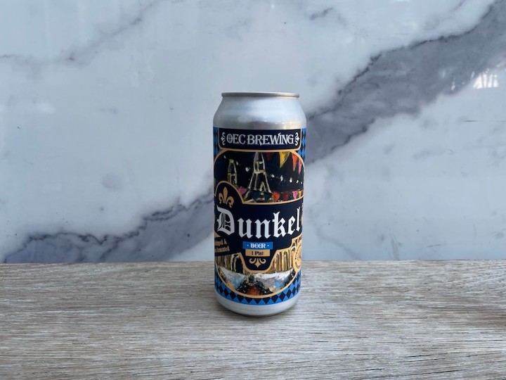 OEC Dunkel, 16 ox Beer Can (5.6% ABV)