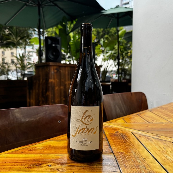 Las Jaras Santa Rita Hills Chardonnay 2021, 750 mL White Wine bottle (13.5% ABV)