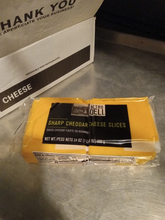 Cheddar Cheese Slices