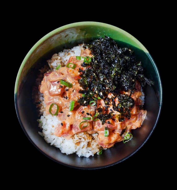 Spicy Cat Rice Sashimi Bowl
