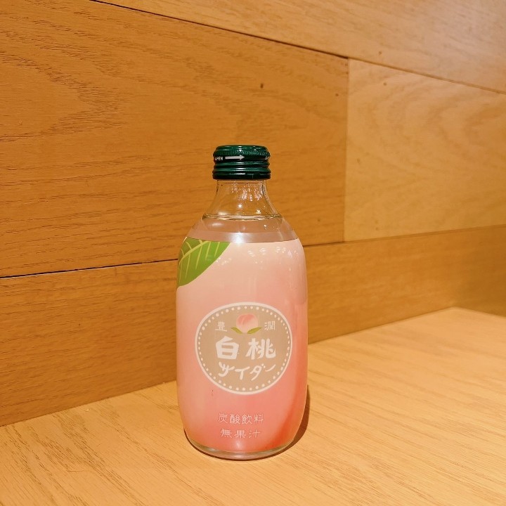 Tomomasu White Peach Soda