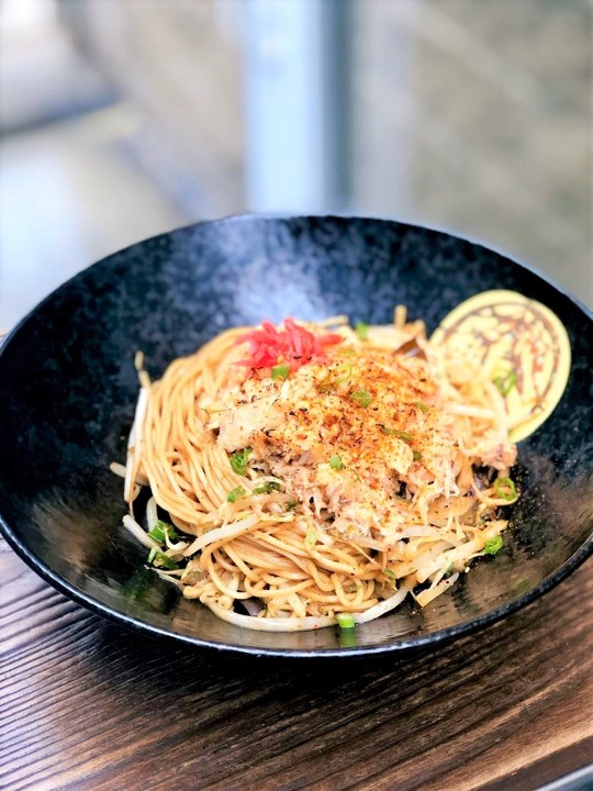 Spicy Crab Yakisoba