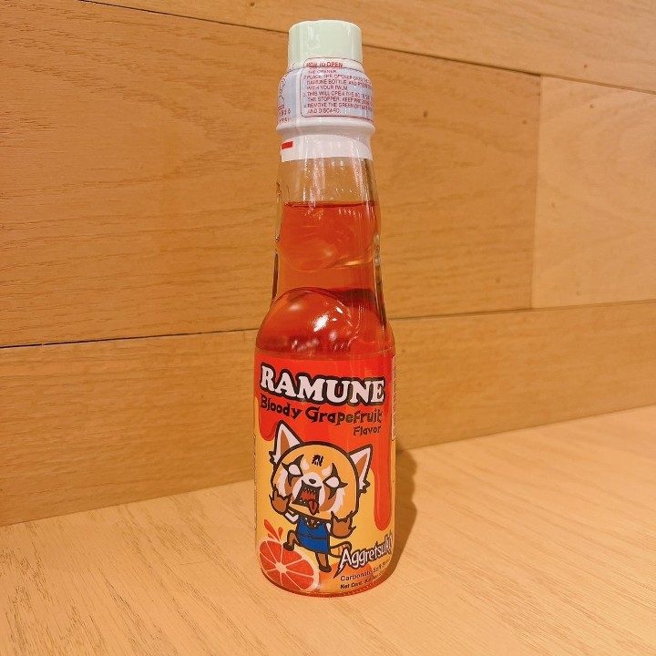 Aggretsuko Ramune - Bloody Grapefruit