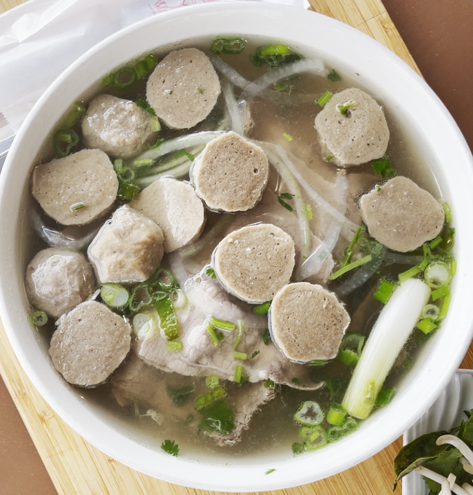 Meatball & Filet l Pho Tai Bo Vien