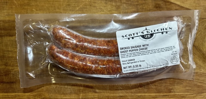2 Link Retail Pack - Chipotle Ghost Pepperjack Cheese Sausage