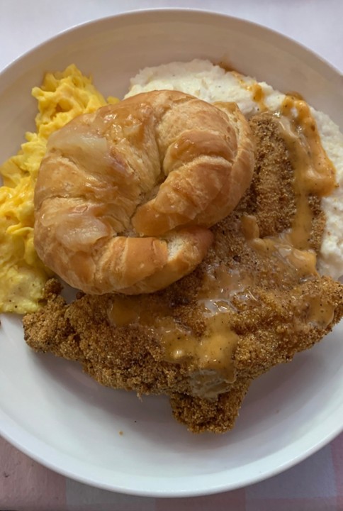 Catfish Grits & Eggs