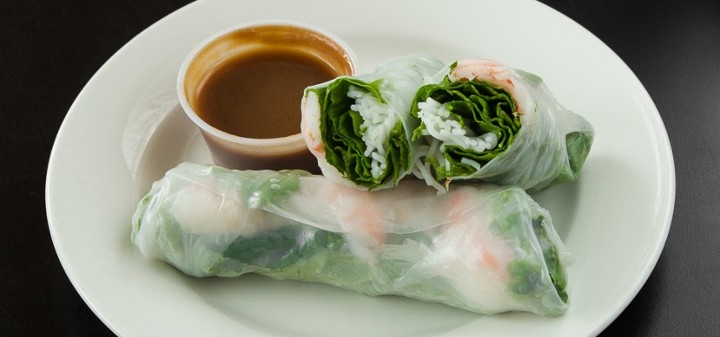 SHRIMP SPRING ROLLS