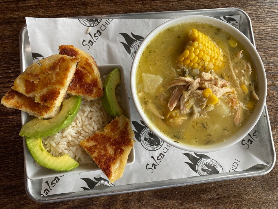 Ajiaco “Colombian Chicken, Corn & Potato Stew”