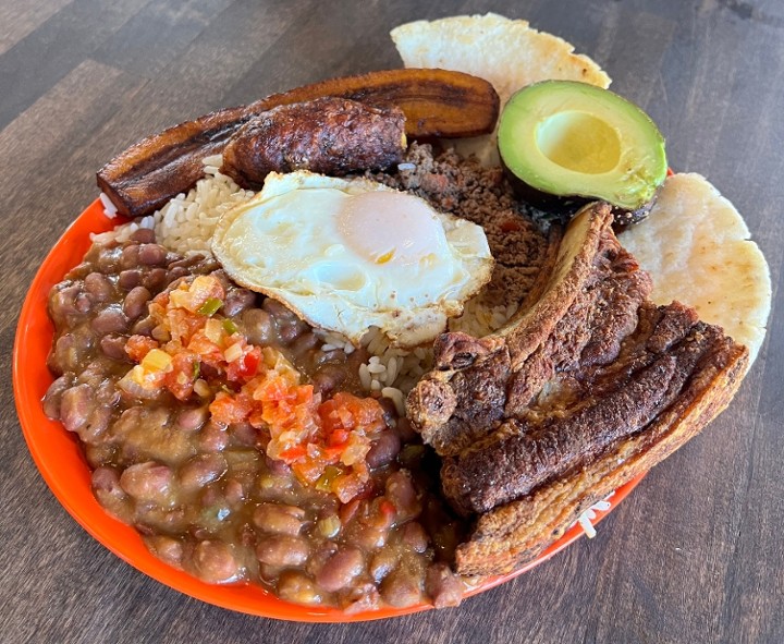 Bandeja Paisa “Colombian Traditional Dish”