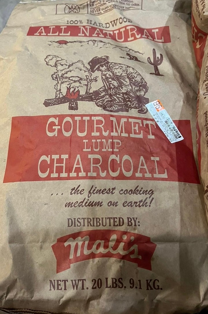 20 Lbs. Bag of  Gourmet Charcoal Lump