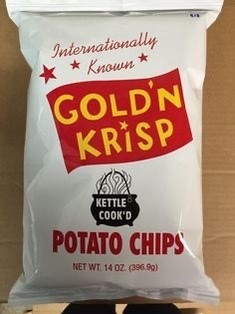 Gold'n Krisp Potato Chips 2.5oz bag