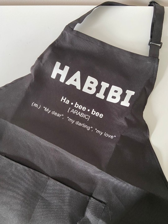 Habibi Apron Black