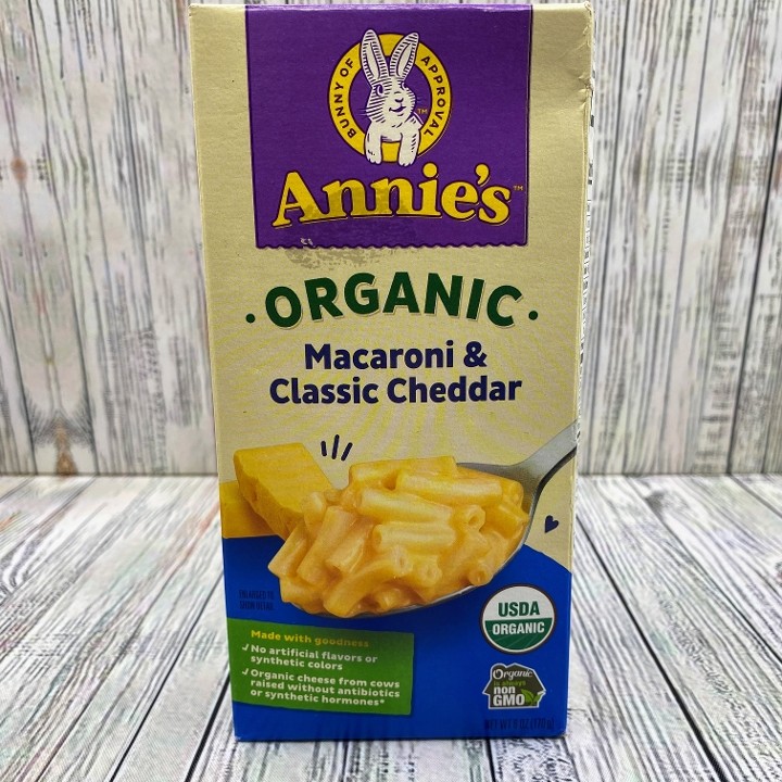 Annie's Organic Macaroni & Classic Cheddar