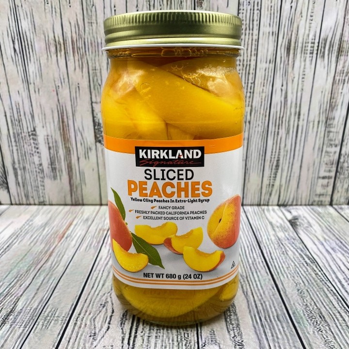 Sliced Peaches 24oz Jar