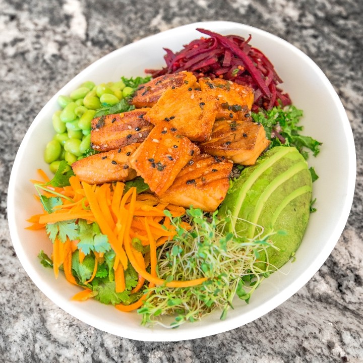 Sesame Salmon Salad