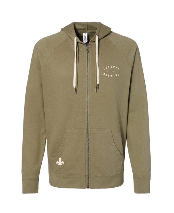 Hop Fleur Lightweight Zip-Up