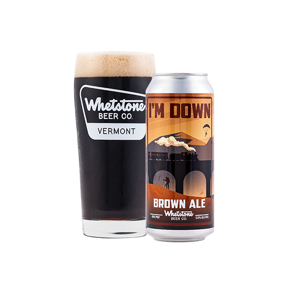 I'm Down Brown Ale Can