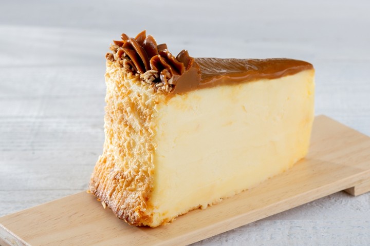 Cheesecake Dulce Leche Slice