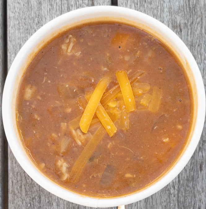 Soup of the Day- Buffalo Chicken Chili